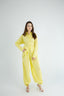Striped Poplin Set - Yellow
