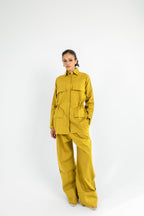 Structured Linen Set - Pistachio