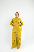 Structured Linen Set - Pistachio