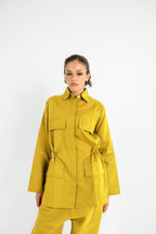 Structured Linen Set - Pistachio