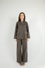 Structured Linen Set - Olive