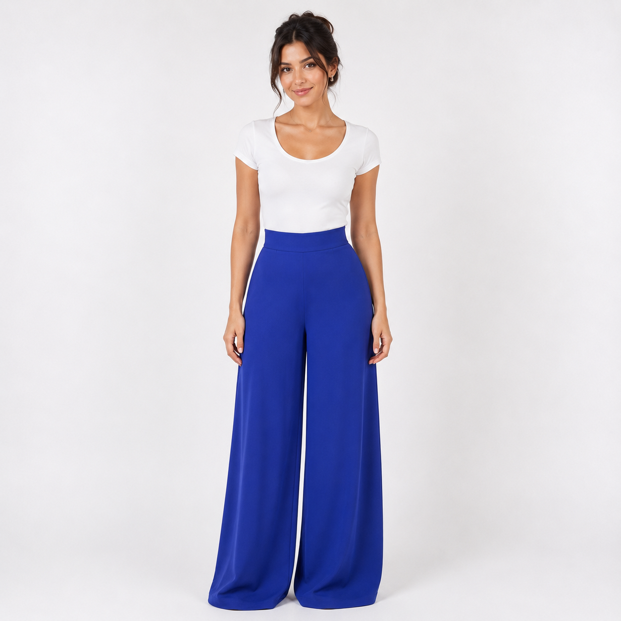 The Signature Wide Leg Pants