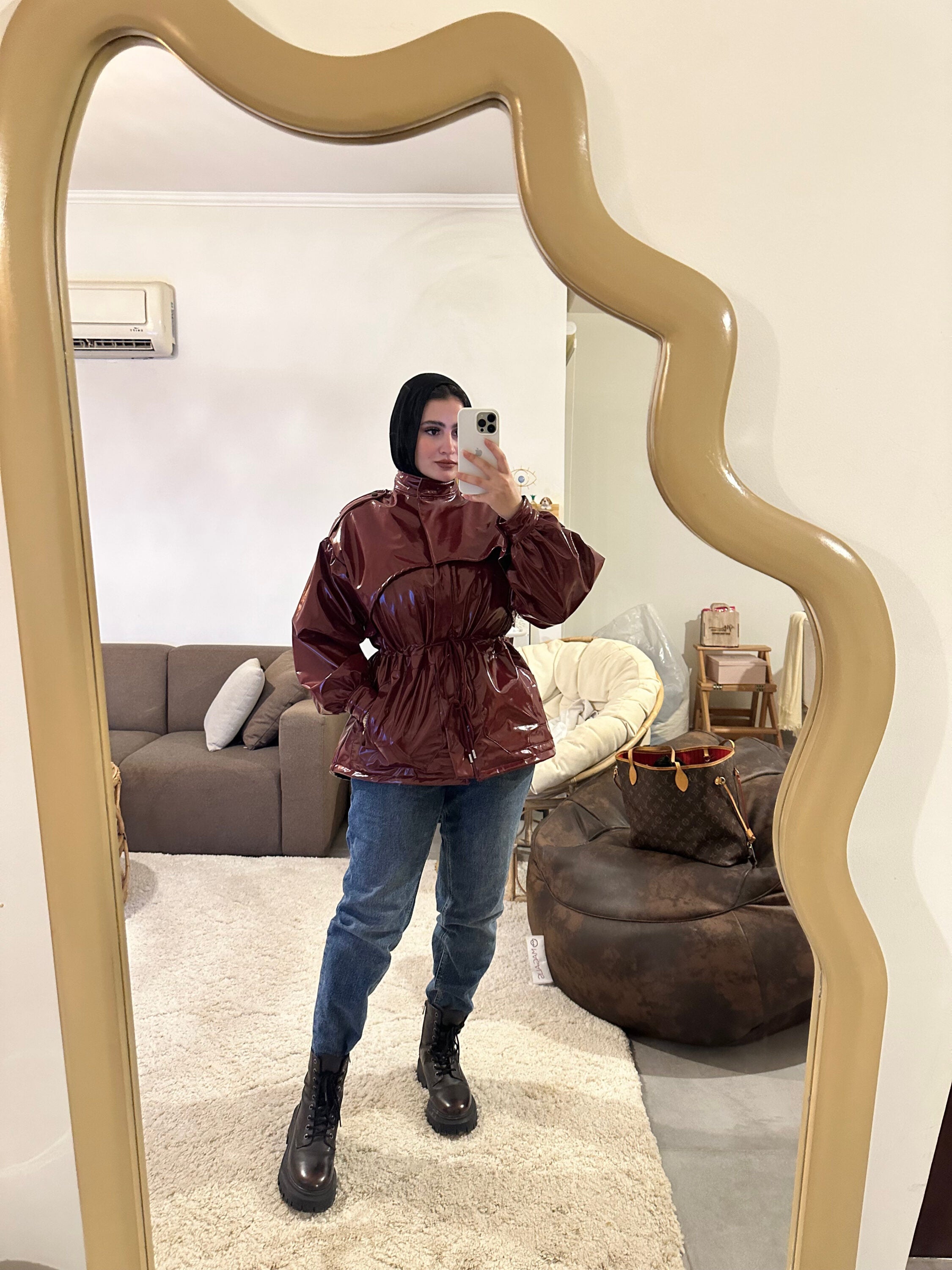 جاكيت جلد ميتالك