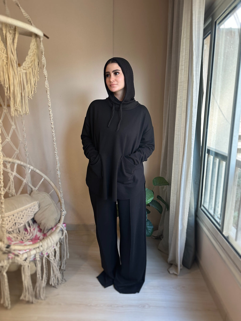 طقم قطني ثقيل