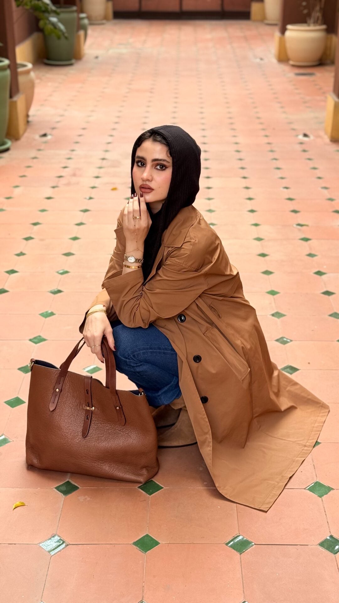 Rain Guard Trench Coat