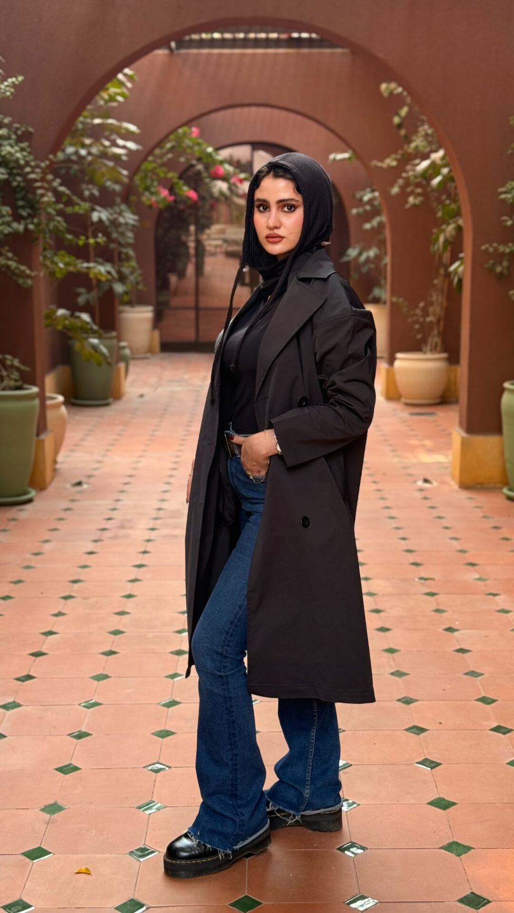 معطف واقٍ من المطر