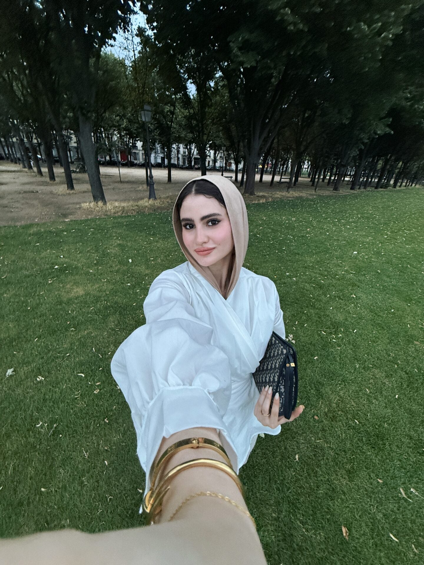 بلوزة لف بوبلين