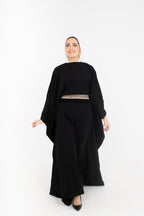 Butterfly Embroidered Abaya
