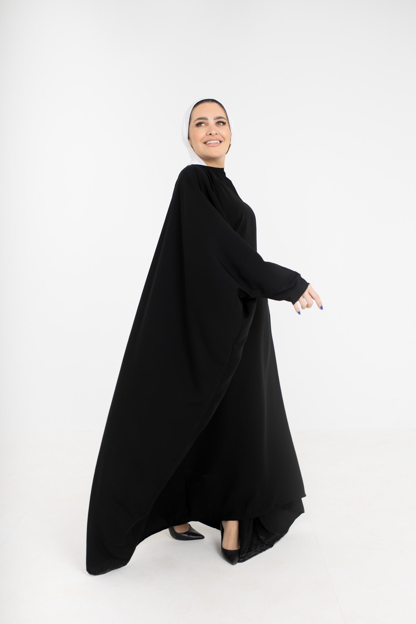 Butterfly Embroidered Abaya