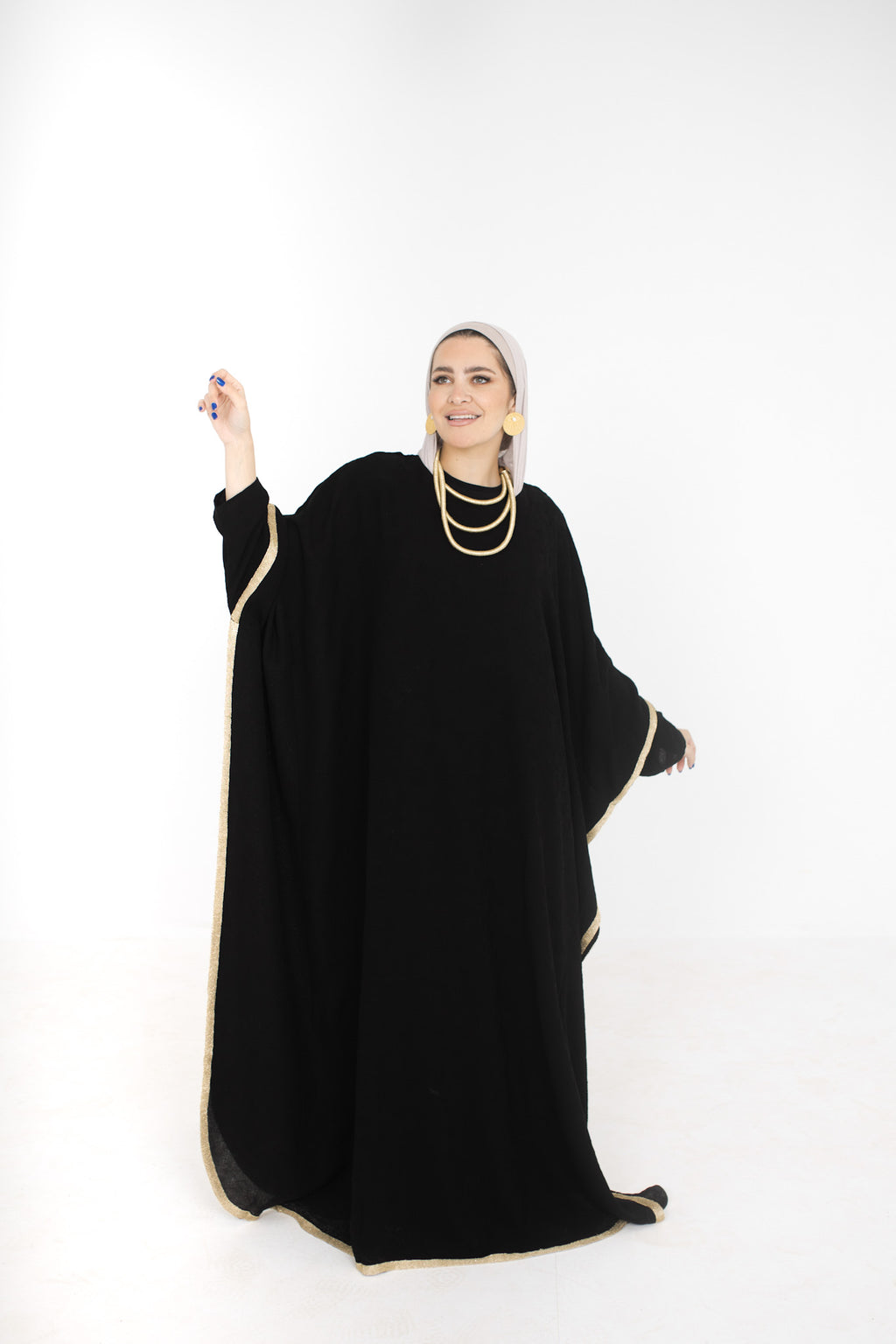 Butterfly abaya